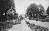 Jubilee Fountain and The Lilacs, Quendon, Essex. c.1907