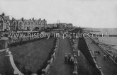 Sands and east Cliff, Clacton on Sea, Essex. c.1910