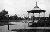 Band Stand, South Park, Seven Kings, Ilford, Essex. c.1917.