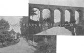 The Bridge and Viaduct, Chappel, Essex. c.1905