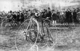 Woodford Cycle Meet near The Castle, Woodford Green, Essex. c.1890's