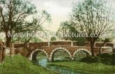 The River Roding and Bridge, Woodford Bridge, Essex. c.1908