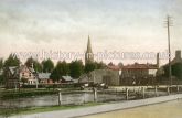 The Post Office and Pond, High Road, Woodford Green, Essex. c.1910