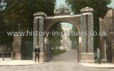 Entrance Gates to Walpole Park, Ealing, London. c.1904