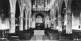 The Interior East, The Church, Stratford upon Avon, Warwickshire. c.1910