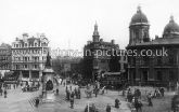 Victoria Square, Hull, Yorkshire. c.1910
