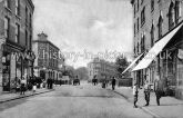Cricketfield Lane and Downs Road, Lower Clapton, London. c.1911.
