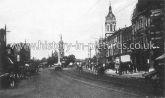 St John's Church and The Broadway, Stratford, London. c.1908
