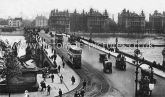 Westminster Bridge, London, c.1908.