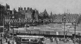 The Market Square, Nottingham, Nottinghamshire. c.1904