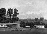 Eton College from the Great Western Railway, Windsor. c.1890's