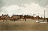 Gants Hill Crossing, looking towards, Barkingside, Essex. c.1930's