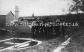 Langley Farm, Members of Council & Press, Halstead, Essex. c.1915